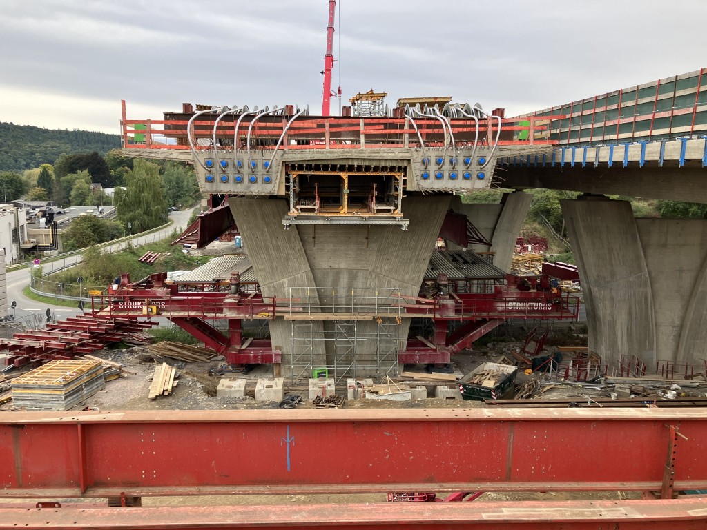 Baustelle im Ingenieurbau