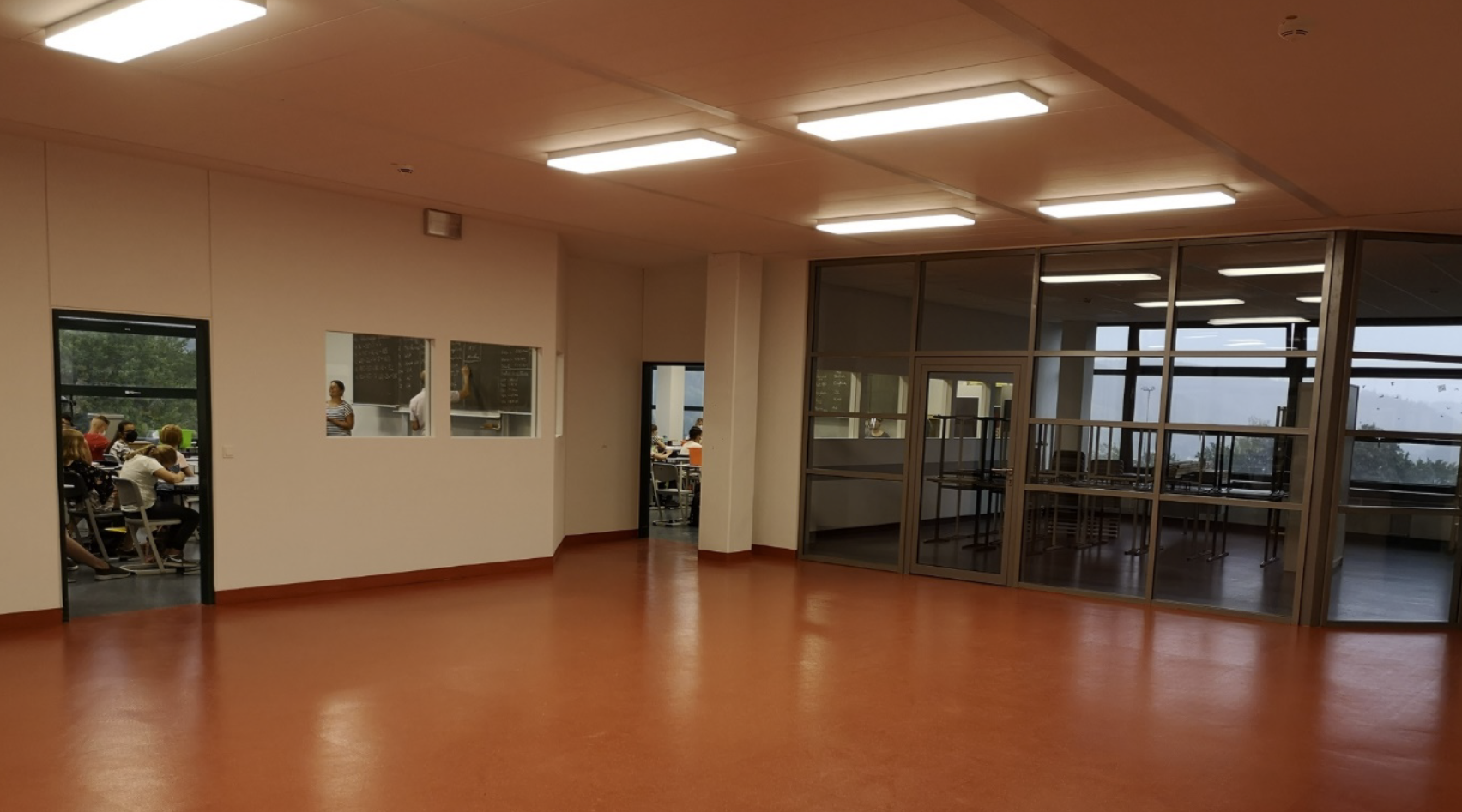 Schulbereich nach dem Umbau